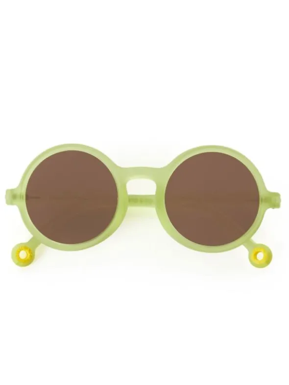 Olivio&Co Lasten Aurinkolasit Kids 3-5v, Round Lime Green
