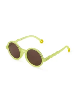 Olivio&Co Lasten Aurinkolasit Kids 3-5v, Round Lime Green
