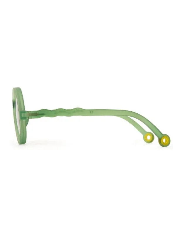 Olivio&Co Lasten Aurinkolasit Kids 3-5v, Round Olive Green