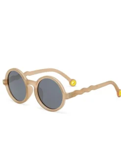 Olivio&Co Lasten Aurinkolasit Kids 3-5v, Round Sand Beige