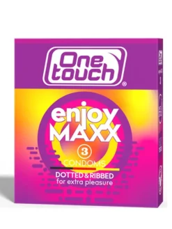 One Touch enjoyMAXX nautintoa antavat kondomit 3 kpl