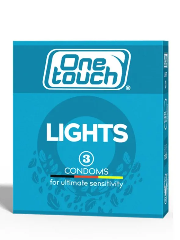 One Touch Lights ultraohuet kondomit 3 kpl
