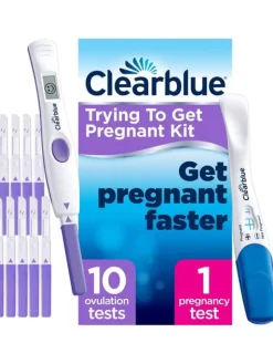 Ovulaatiotestit Clearblue Trying for a baby kit 10+1 kpl