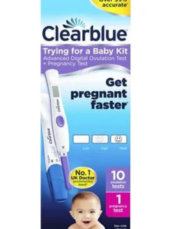 Ovulaatiotestit Clearblue Trying for a baby kit 10+1 kpl