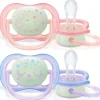 Pimeässä hohtava Night Ultra Air yötutti 0-6kk (tyttö) 2kpl | PHILIPS AVENT