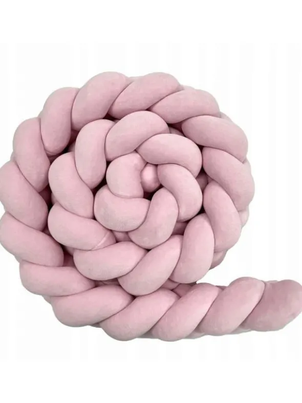 Pinnasängyn suoja 360cm, powder pink
