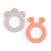 Purulelu 2-pack Deer friends Sand/Coral | DONE BY DEER