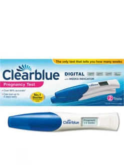 Raskaustesti Clearblue Digital viikkonäytöllä 2kpl