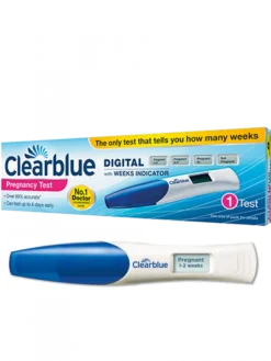 Raskaustesti Clearblue Digital viikkonäytöllä 1kpl