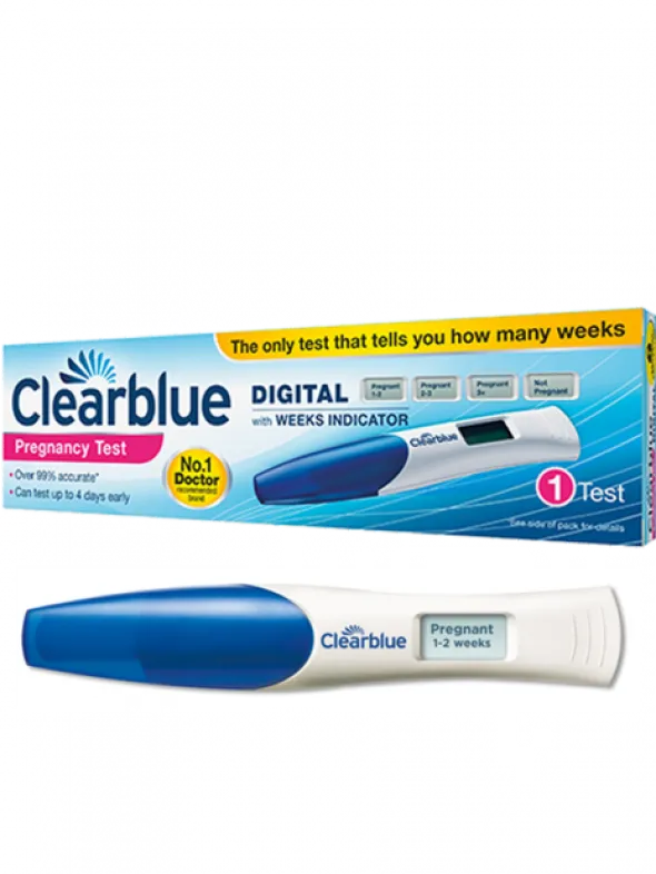 Raskaustesti Clearblue Digital viikkonäytöllä 1kpl