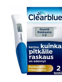 Raskaustesti Clearblue Digital viikkonäytöllä 1kpl
