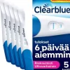 Raskaustestit Clearblue 6 Days Early Detection - 5 kpl