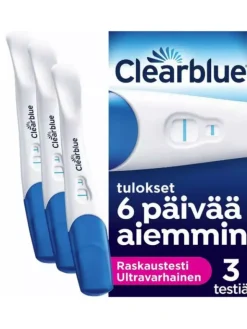 Raskaustestit Clearblue 6 Days Early Detection - 3 kpl