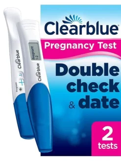 Raskaustestit Clearblue Double-Check and Date