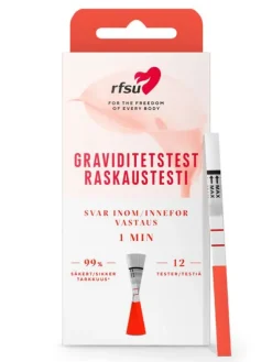 RFSU Helppo & Nopea -raskaustestiliuska 2 kpl