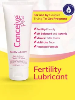 Sasmar Conceive plus siittiöystävällinen liukuvoide 75ml