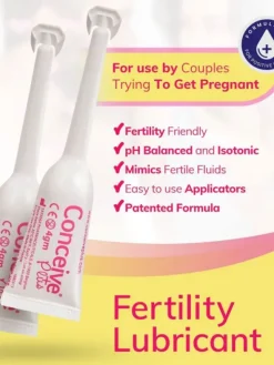 Sasmar Conceive plus valmiit asettimet 8 x 4g siittiöystävällinen liukuvoide