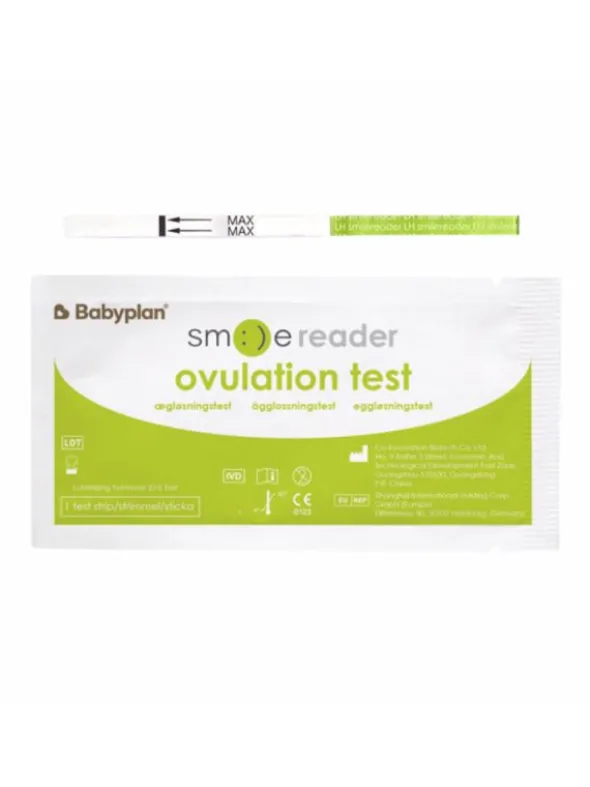 Smile Reader Ovulaatiotesti 10 kpl + Sovellus