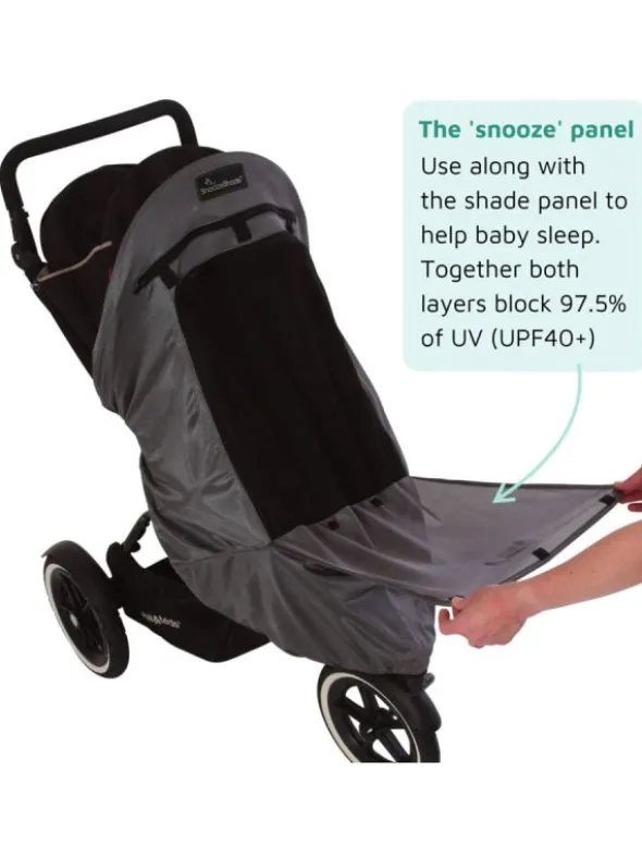SnoozeShade Plus Deluxe (6kk+)-rattaiden pimennyssuoja