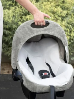 Suojaava kuomu turvakaukaloon, Teddy urban taupe