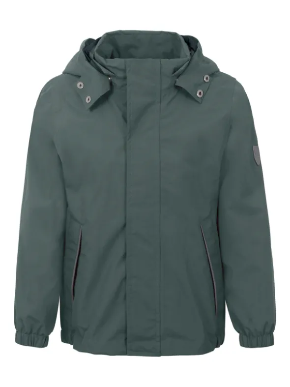 T2HPlain rain set with fleece, green koko98