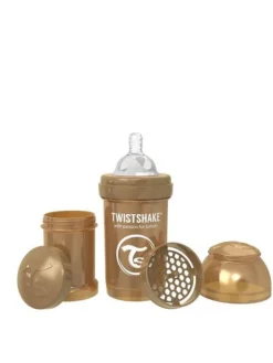 TwistShake - tuttipullo 180ml, pearl copper