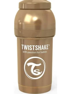 TwistShake - tuttipullo 180ml, pearl copper