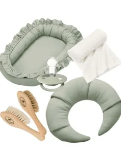 Vastasyntyneen Maxi set, sage green