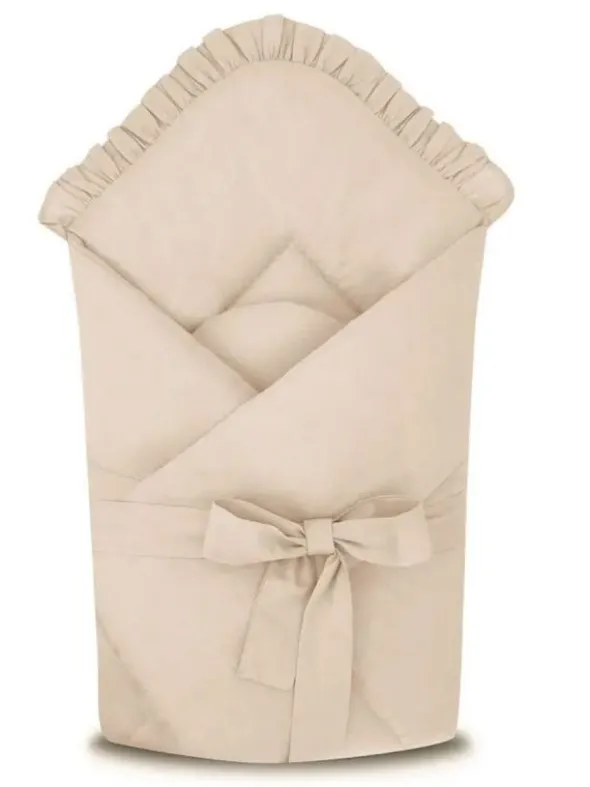 Vauvan kapalo & leikkimatto, Beige röyhelöt