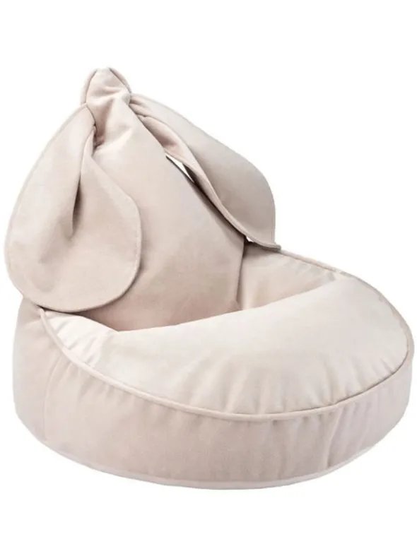Wigiwama - Lasten säkkituoli Dusty Beige Bunny