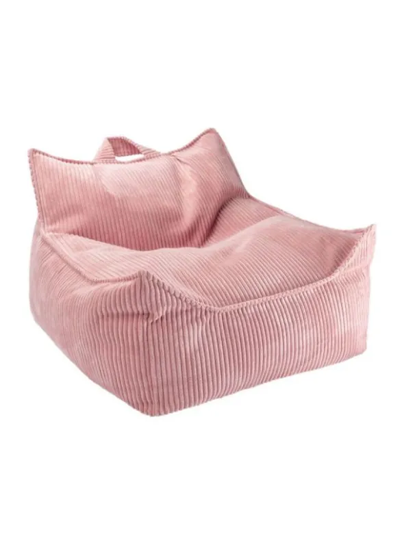Wigiwama - Lasten säkkituoli Pink Mousse
