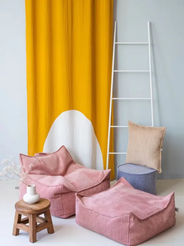 Wigiwama - Lasten säkkituoli Pink Mousse