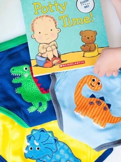 Zoocchini-harjoitteluhousut 3-pack Jurassic Pals